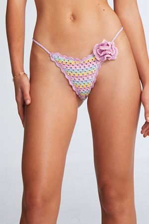 Abajo De Bikini Juicy Couture Capittana Beatriz Mujer Morados | LWIY67154