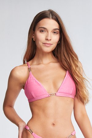 Arriba De Bikini Juicy Couture Capittana Dalia Mujer Fucsia | QWYK29508