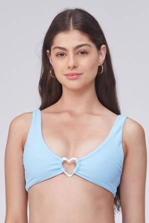 Arriba De Bikini Juicy Couture Capittana Kelly Mujer Azules | REAW45039