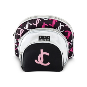 Bolsas Juicy Couture Makeup Set Mujer Negros | FJIZ07823