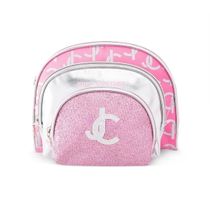 Bolsas Juicy Couture Makeup Set Mujer Rosas Claro | OFAB75136