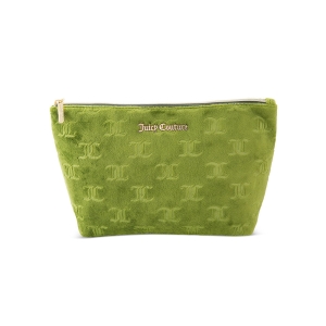 Bolsas Juicy Couture Monogram Makeup Pouch Mujer Verde Oliva | TXUF62147