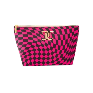 Bolsas Juicy Couture Monogram Makeup Pouch Mujer Rosas | UTVK09672
