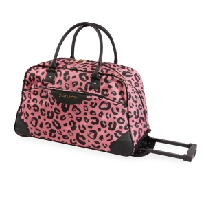 Bolsas Juicy Couture Rolling Duffel Mujer Rosas Leopardo | NMAC79134
