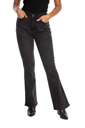 Jeans Juicy Couture Malibu Flare Mujer Negros | ACEO42165