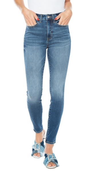 Jeans Juicy Couture Melrose Classic Flaco Mujer Azules | EPVF43086