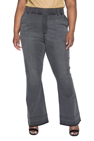 Jeans Juicy Couture Plus-Size Malibu Flare Mujer Negros Azules | LECS57802