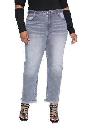 Jeans Juicy Couture Plus-Size Venice Directo Leg Mujer Grises | USZT97260