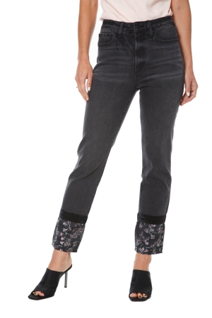 Jeans Juicy Couture Venice Hem Detail Directo Leg Mujer Negros Azules | XWFJ82795
