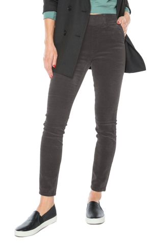 Pantalon Juicy Couture Cali Classic Corduroy Flaco Mujer Grises | RNZV45186
