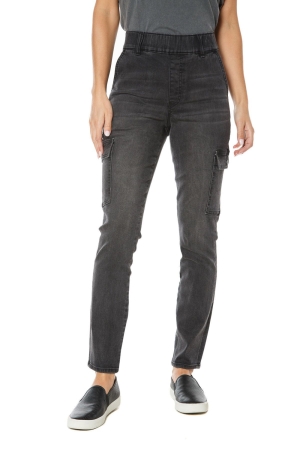 Pantalones Tipo Cargo Juicy Couture Laguna Mujer Negros Azules | GRNS72089